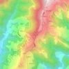 Qingjing Farm topographic map, elevation, terrain