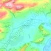 Llanfechain topographic map, elevation, terrain