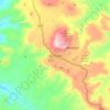Fatsi topographic map, elevation, terrain