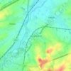 Lanquesaint topographic map, elevation, terrain