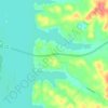 Canton topographic map, elevation, terrain