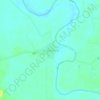 La Encantada topographic map, elevation, terrain