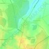 Bangarupeta topographic map, elevation, terrain