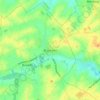 Branchon topographic map, elevation, terrain