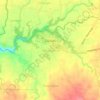 Mahanadiong topographic map, elevation, terrain