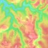 Mas de la Tigne topographic map, elevation, terrain