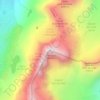 Pic de l'Étendard topographic map, elevation, terrain