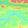 Vicker topographic map, elevation, terrain