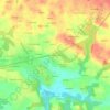 Botquelen topographic map, elevation, terrain
