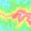 Homesh topographic map, elevation, terrain