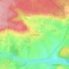Tourouvre topographic map, elevation, terrain