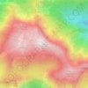 Hoher Nock topographic map, elevation, terrain
