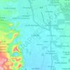Cachiche topographic map, elevation, terrain