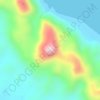 Mount Camagong topographic map, elevation, terrain