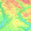 Saint-Jean topographic map, elevation, terrain