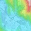 Vesonne topographic map, elevation, terrain