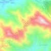 Josegiri topographic map, elevation, terrain