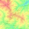 Kano topographic map, elevation, terrain