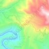 Moeaneng topographic map, elevation, terrain