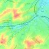 Irchonwelz topographic map, elevation, terrain