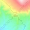 Zanda Earth Forest topographic map, elevation, terrain