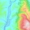 Giove topographic map, elevation, terrain