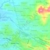Link Road topographic map, elevation, terrain