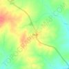 Bitou topographic map, elevation, terrain