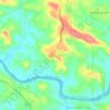 Aliparamba topographic map, elevation, terrain