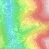 Mase topographic map, elevation, terrain