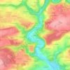 La Couturelle topographic map, elevation, terrain