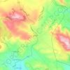Tubas topographic map, elevation, terrain