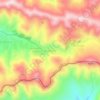 Majakeng topographic map, elevation, terrain