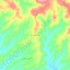 Blackwood Forest topographic map, elevation, terrain