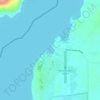 Basin Harbor topographic map, elevation, terrain