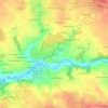 Le Pin topographic map, elevation, terrain