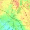 Over Tabley topographic map, elevation, terrain