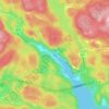 Try topographic map, elevation, terrain
