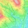Dunscar topographic map, elevation, terrain