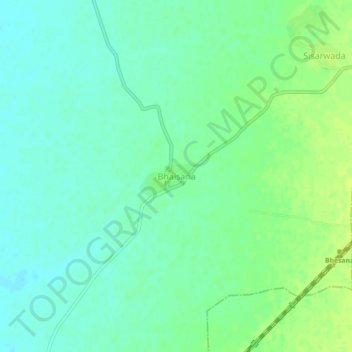 Besana topographic map, elevation, terrain