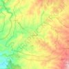 As Samu' topographic map, elevation, terrain