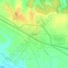 Kanksa topographic map, elevation, terrain