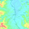 Allacapan topographic map, elevation, terrain