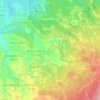Ngoma topographic map, elevation, terrain