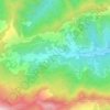 Armati topographic map, elevation, terrain