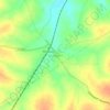 Morappur topographic map, elevation, terrain