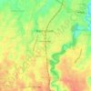 Kedungwaringin topographic map, elevation, terrain