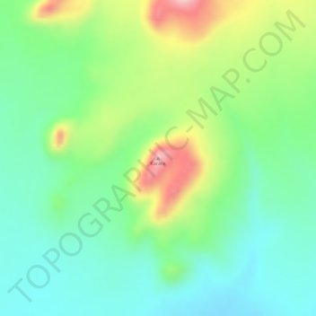 Karare topographic map, elevation, terrain