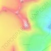 Storebjørn topographic map, elevation, terrain