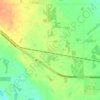 Blackfoot topographic map, elevation, terrain